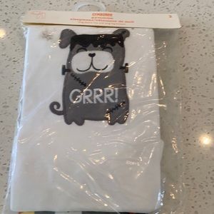 Long sleeve top and bottom jammies.